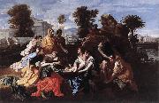 Finding of Moses Poussin
